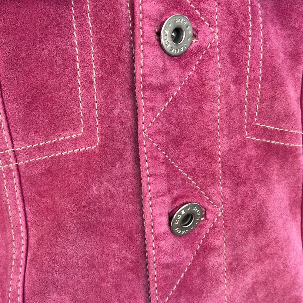Vintage Jane Doe Pink Suede Jacket - Picture 2 of 7